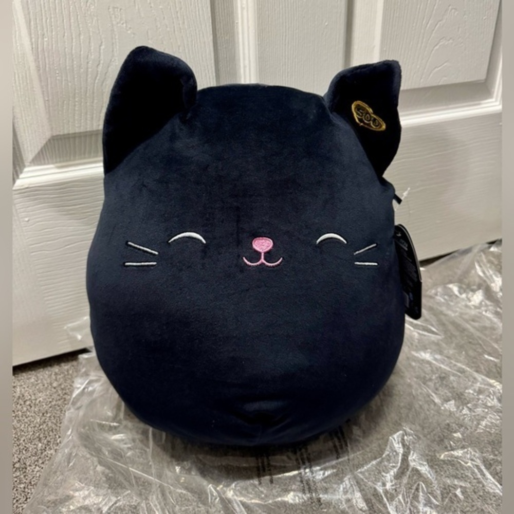 😻Squishmallows JACK the cat 12” RARE HTF